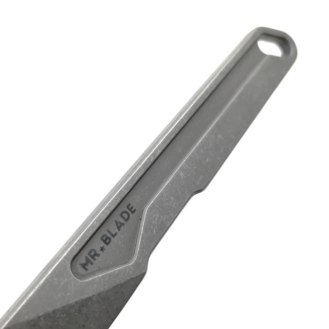 Mr.Blade скелетный нож Kiridashi Tactical SW сталь Aus-8 стоунвош, Кайдекс черный
