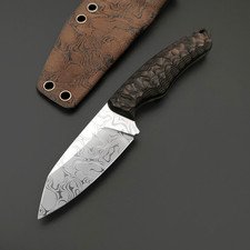 Pocket Wolf нож Фьюжн сталь Aus-10Co гравировка, рукоять G10 черно-коричневый