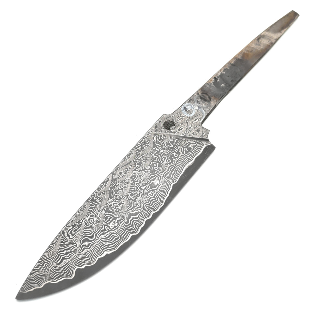 Кузница Васильева кованый клинок КЛВ260 сталь Ламинат CPM S90V, 122х35х3.2 мм