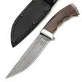 Титов и Солдатова нож Кобра-3 дамасская сталь, рукоять палисандр, текстолит, сталь