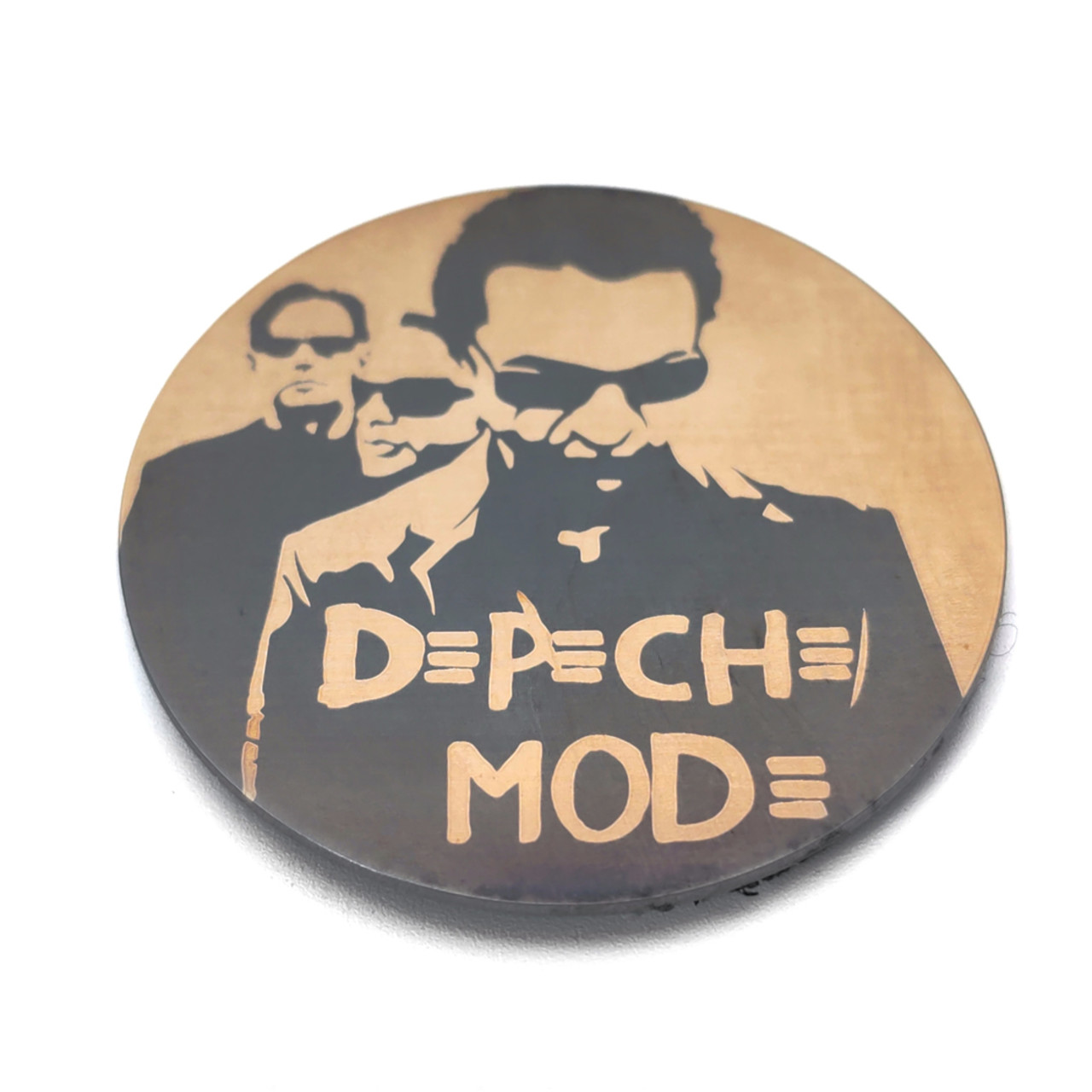 Ponomarev Forge патч "Depeche Mode" титан, лазерная гравировка