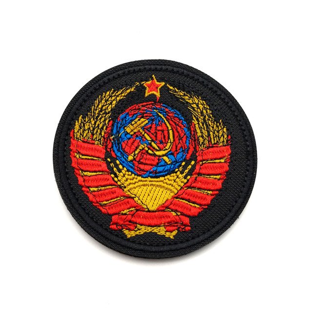 Патч Н-155 "Герб СССР" черный