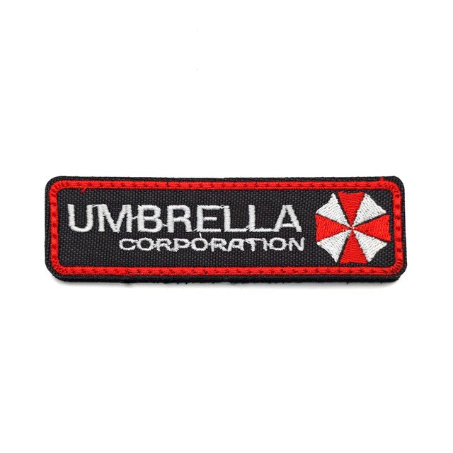 Патч Н-82 "Umbrella Corporation" красный с белым