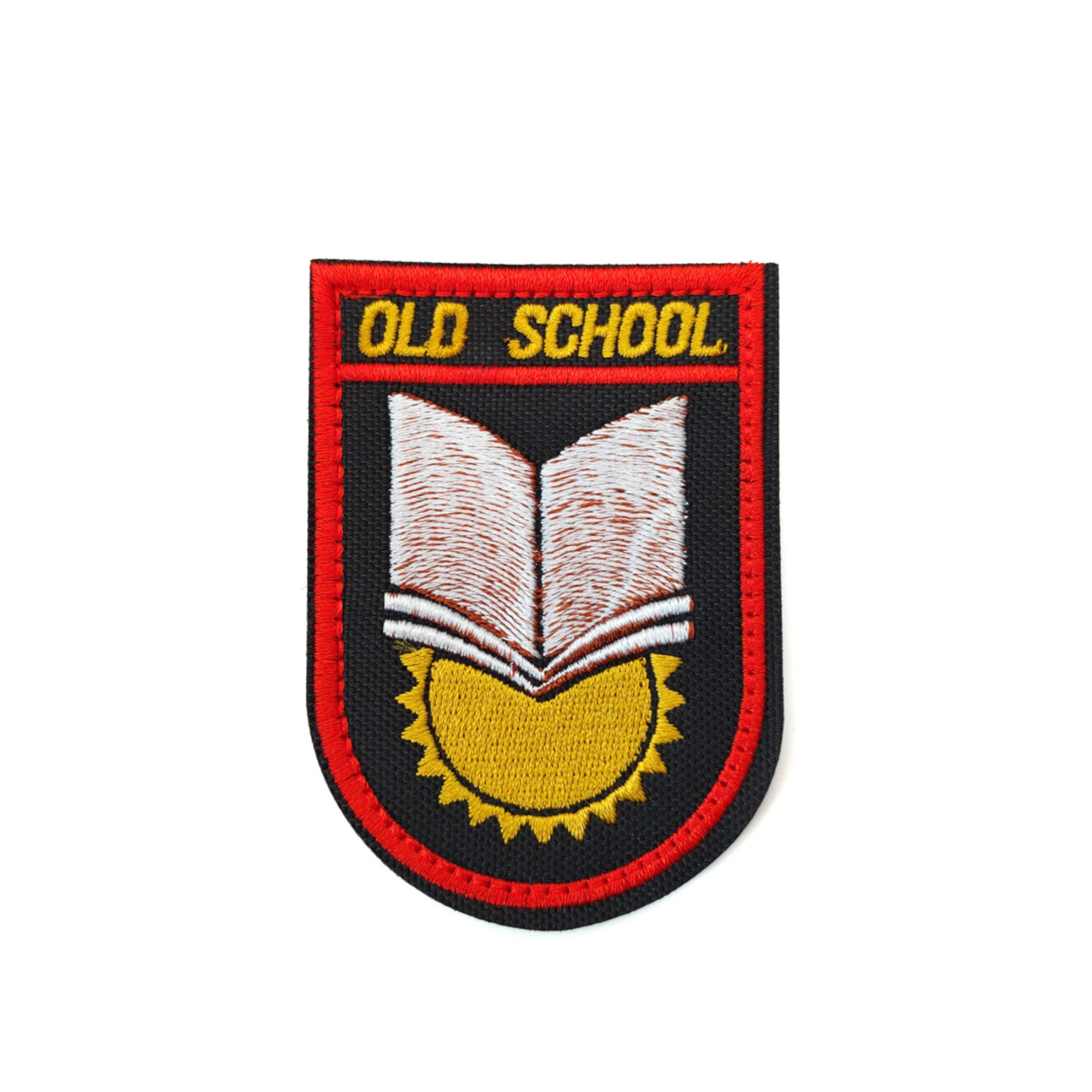 Патч Н-144 "Old School" черный, жёлтый