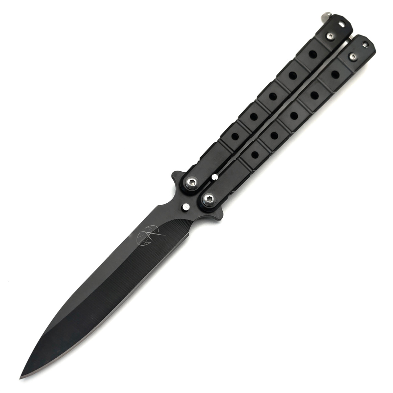 Пират нож балисонг YF610B сталь 420 черный