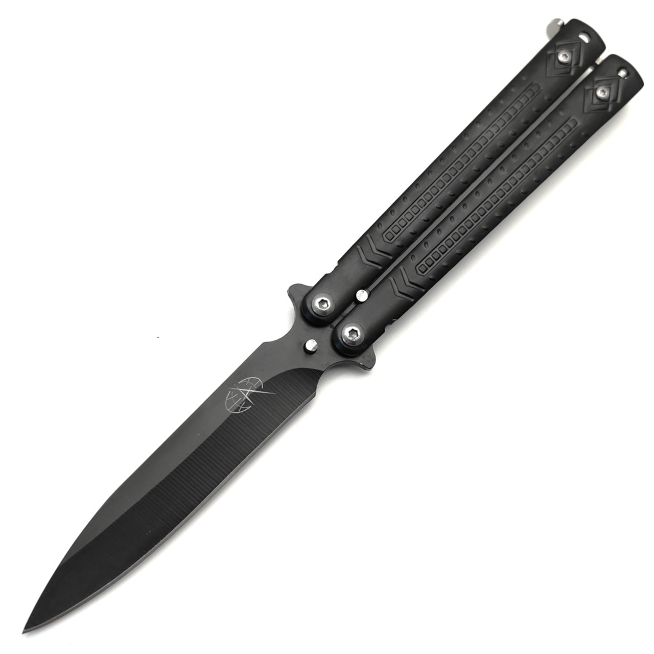 Пират нож балисонг YF606B сталь 420 черный