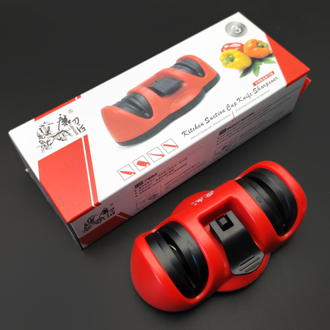 Taidea точилка кухонная для ножей на присоске T1203DC