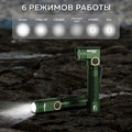 NICRON светодиодный поворотный фонарь L74mini 400LM IP65 green NICRON светодиодный поворотный фонарь L74mini 400LM IP65 green