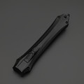 Steelclaw фронтальный нож Бретёр03 сталь D2 сатин, рукоять Алюминий черный