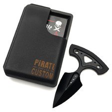 Pirate Custom картхолдер Классик черный с Брелоком "ПушДаггер черный"