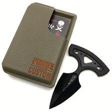 Pirate Custom картхолдер Классик оливковый с Брелоком "ПушДаггер черный"