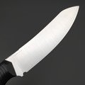 7 ножей нож Сунгай гибрид, сталь N690 крио сатин, рукоять G10 черный, ножны красные 7 ножей нож Сунгай гибрид, сталь N690 крио сатин, рукоять G10 черный, ножны красные