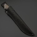 Товарищество Завьялова нож Ладья-2 сталь N690, рукоять Стаб. дерево серое, G10, латунь Товарищество Завьялова нож Ладья-2 сталь N690, рукоять Стаб. дерево серое, G10, латунь