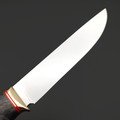 Товарищество Завьялова нож Ладья-2 сталь N690, рукоять Стаб. дерево серое, G10, латунь Товарищество Завьялова нож Ладья-2 сталь N690, рукоять Стаб. дерево серое, G10, латунь