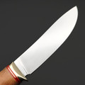 Товарищество Завьялова нож Скинер-М сталь N690, рукоять Стаб. дерево, G10, латунь