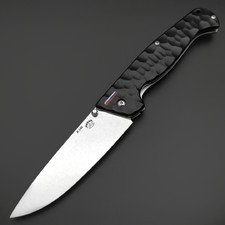 Товарищество Завьялова складной нож Бизон сталь K340 сатин, рукоять G10 черный