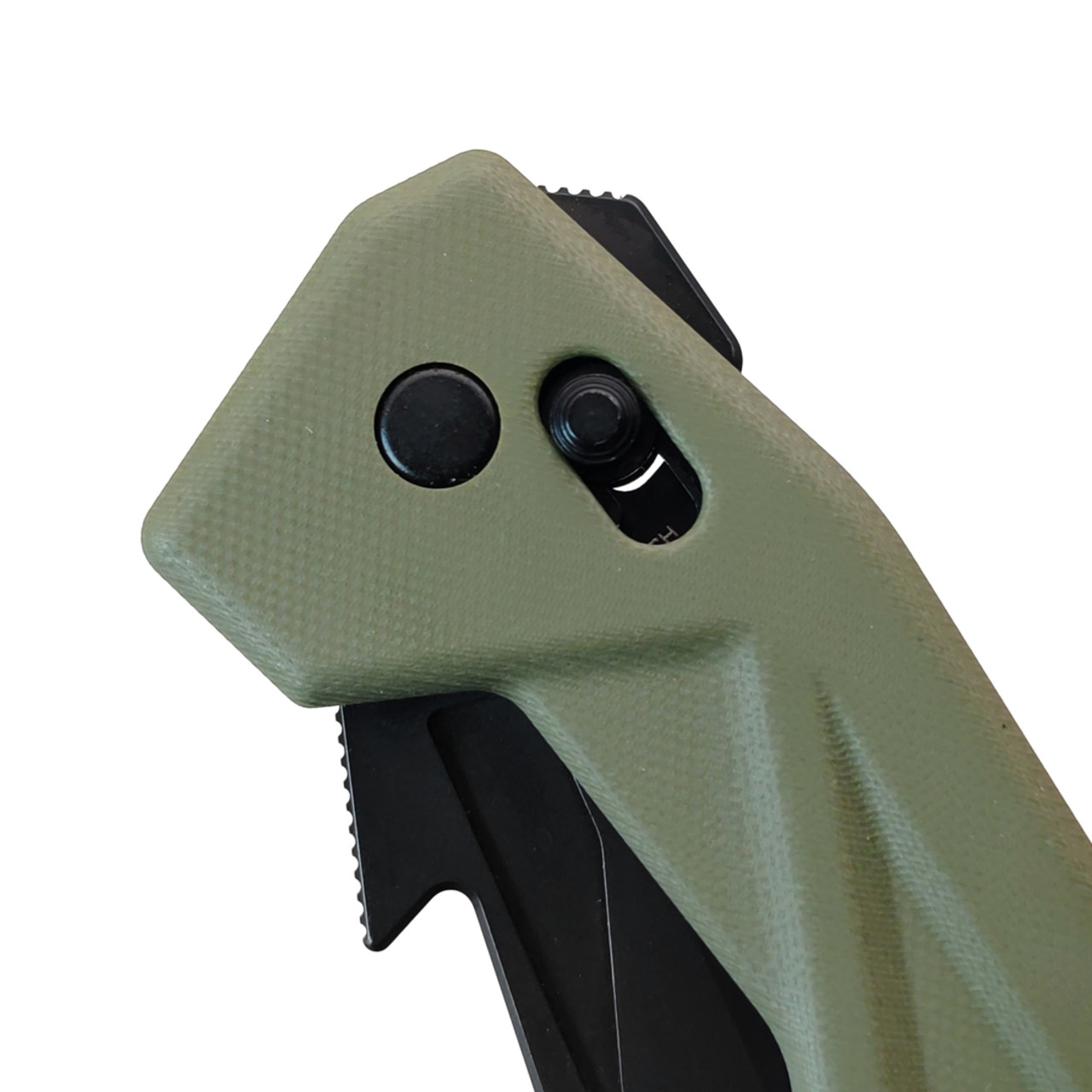 Obertech нож NS-03 DB OL Drop сталь VG-10 черный оксид, рукоять G10 олива