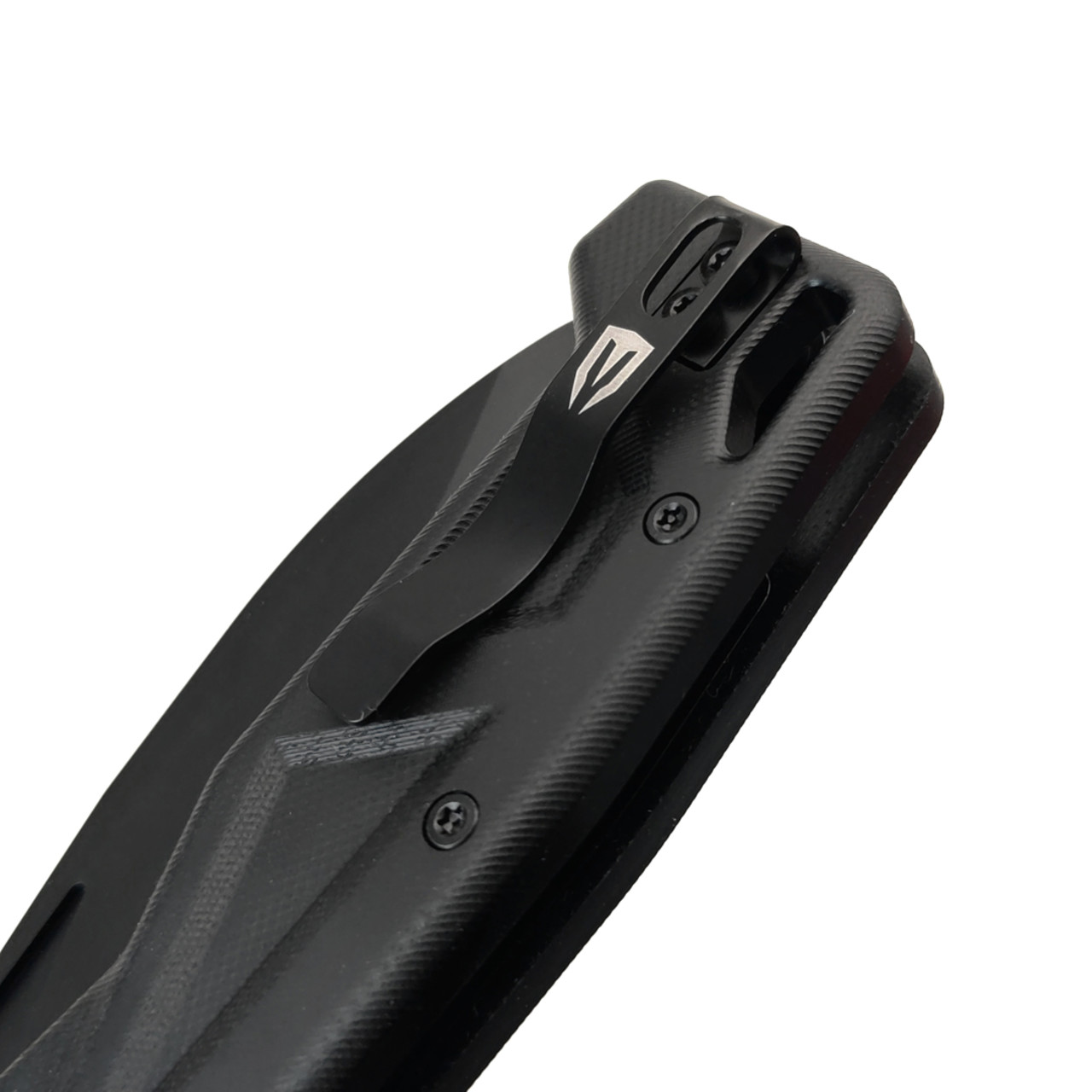 Obertech нож NS-03 DB Drop сталь VG-10 черный оксид, рукоять G10 черный