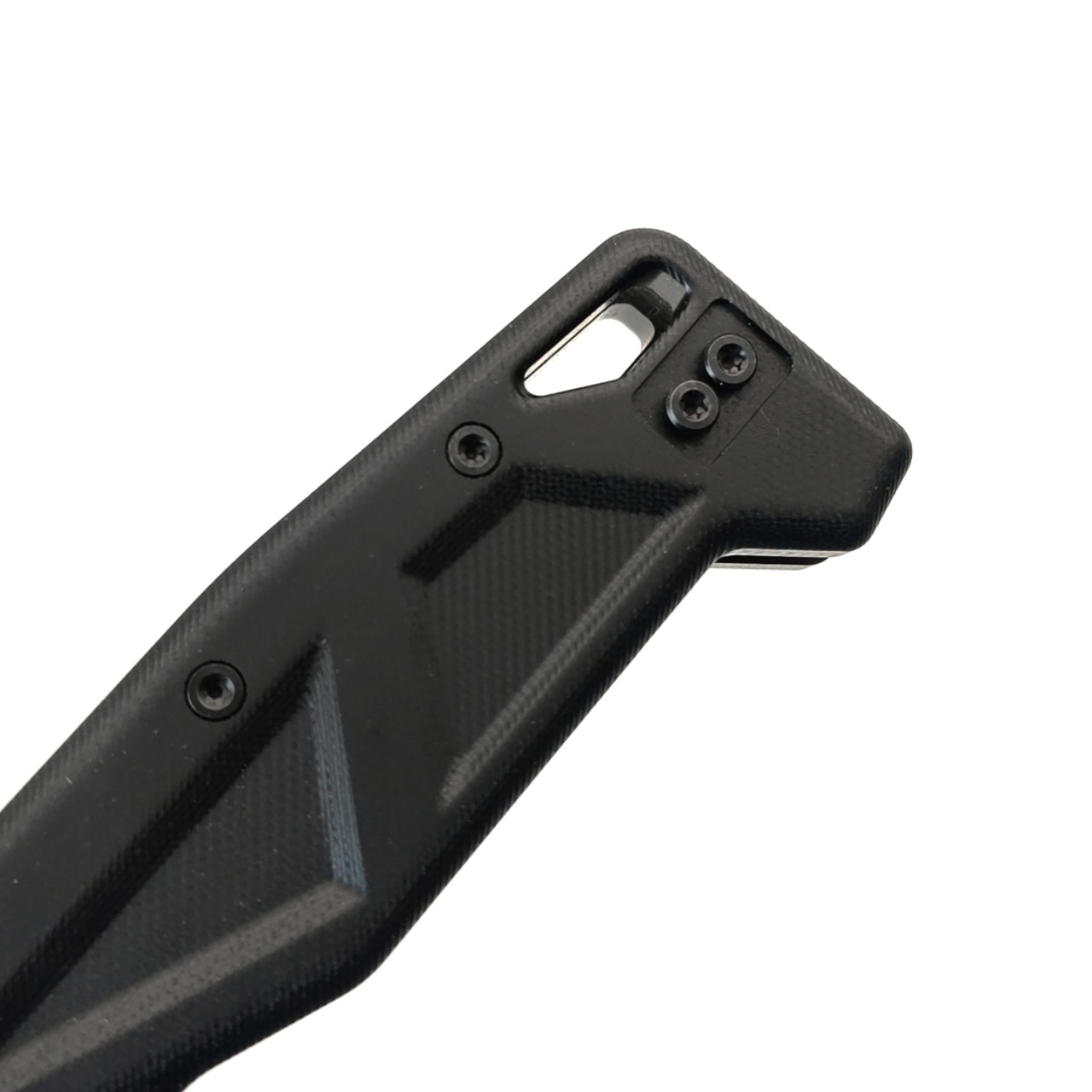 Obertech нож NS-03 DB Drop сталь VG-10 черный оксид, рукоять G10 черный
