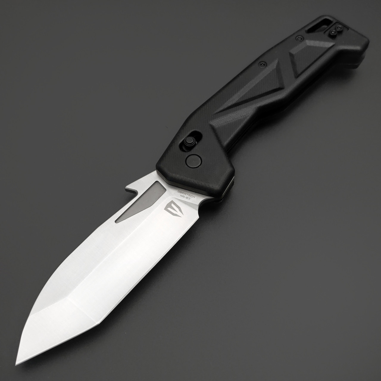 Obertech нож NS-03 TS Tanto сталь VG-10 сатин, рукоять G10 черный