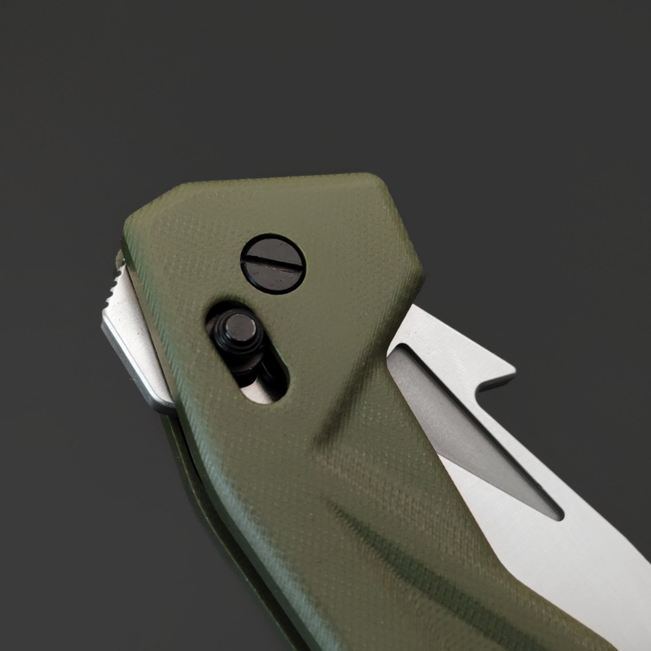 Obertech нож NS-03 TS OL Tanto сталь VG-10 сатин, рукоять G10 олива