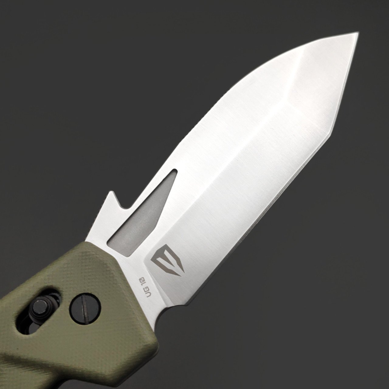 Obertech нож NS-03 TS OL Tanto сталь VG-10 сатин, рукоять G10 олива