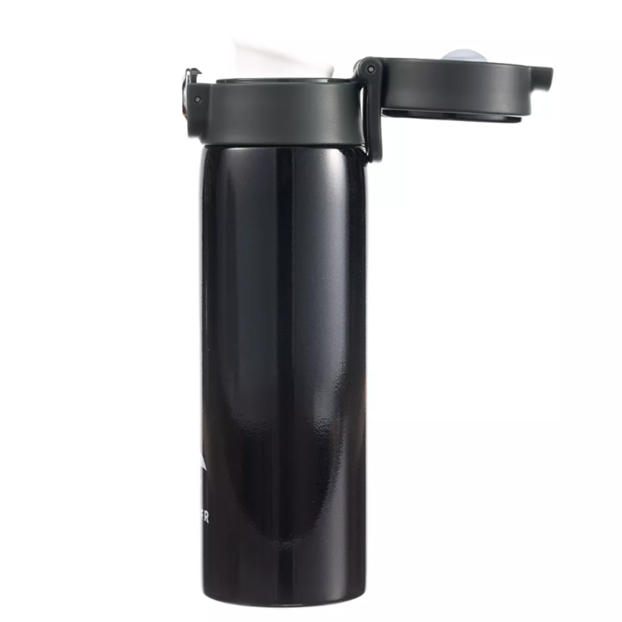 Stinger термокружка 0,42 л HD-420-83BLK, нержавеющая сталь, черная