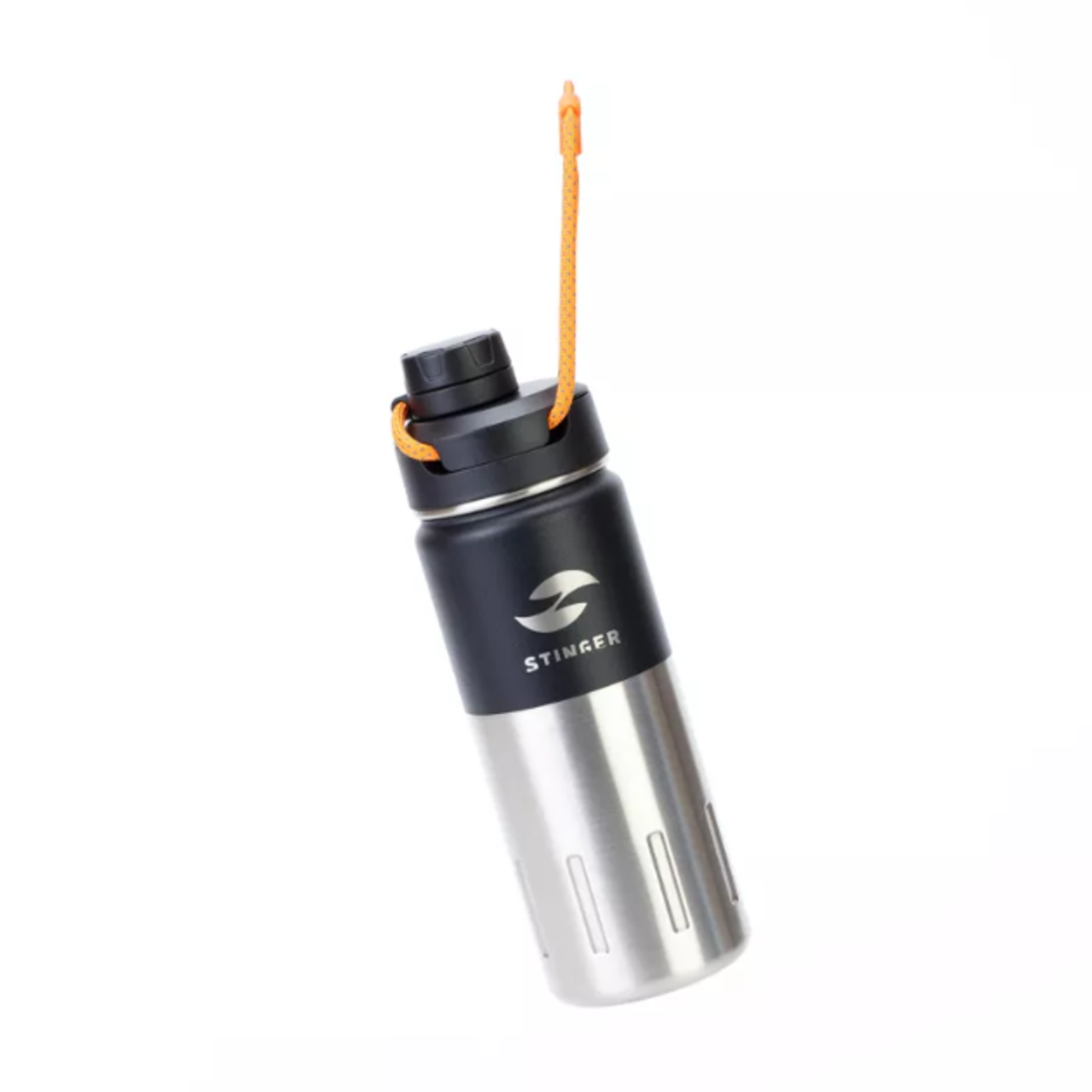 Stinger термобутылка 0,5 л HD-500-46CB, нержавеющая сталь, черный карбон