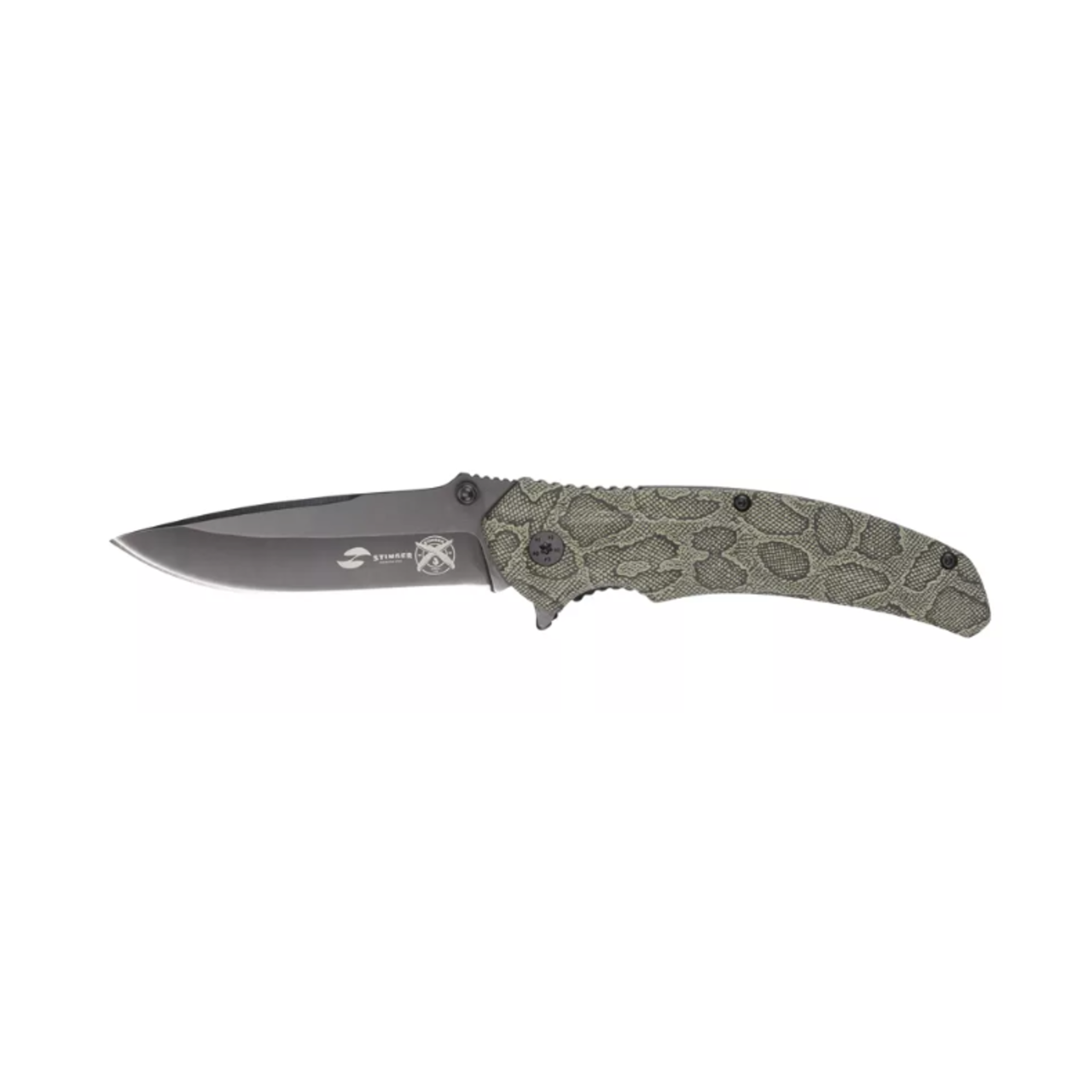 Stinger нож складной FK-019SAK-CA сталь 3Cr13 black, рукоять Алюминий