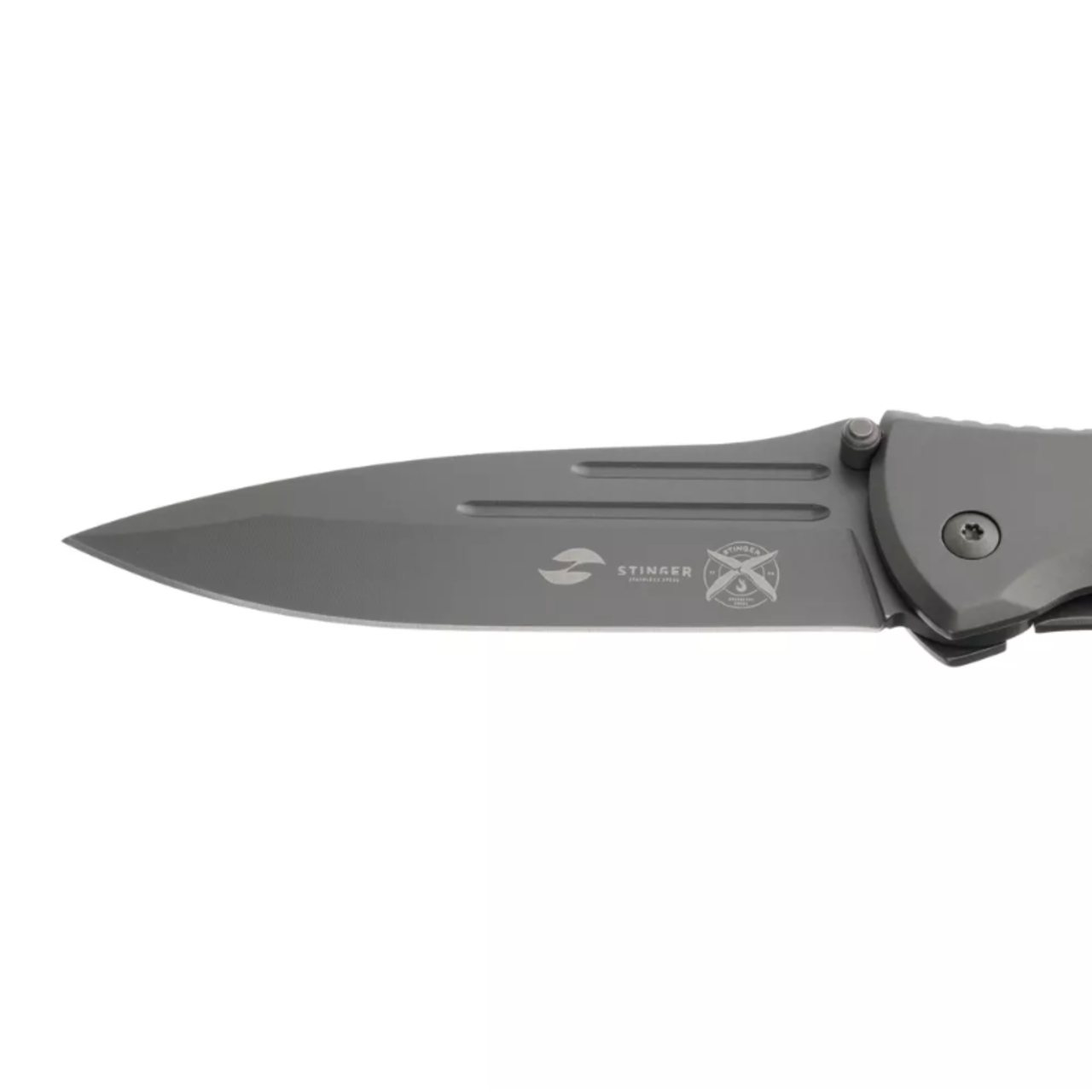Stinger нож складной FK-S044 сталь 420 серый, рукоять Сталь