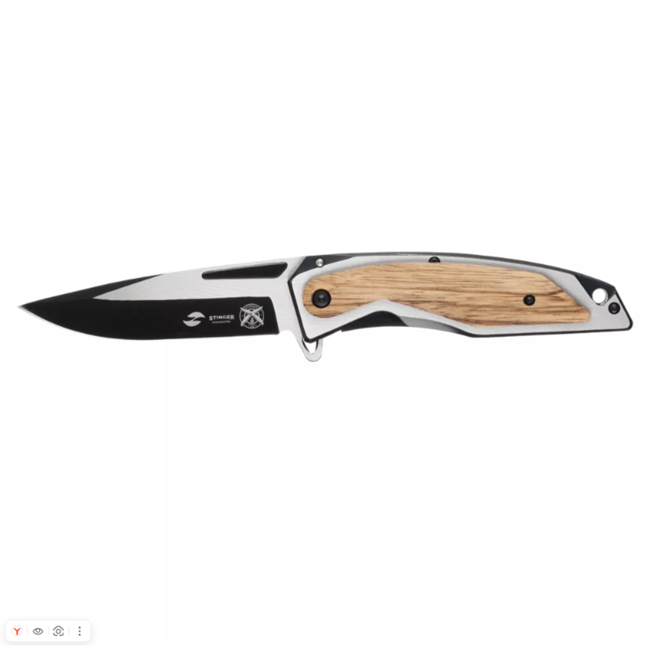 Stinger нож складной FK-A119 сталь 3CR13 satin, рукоять Дерево зебрано, сталь