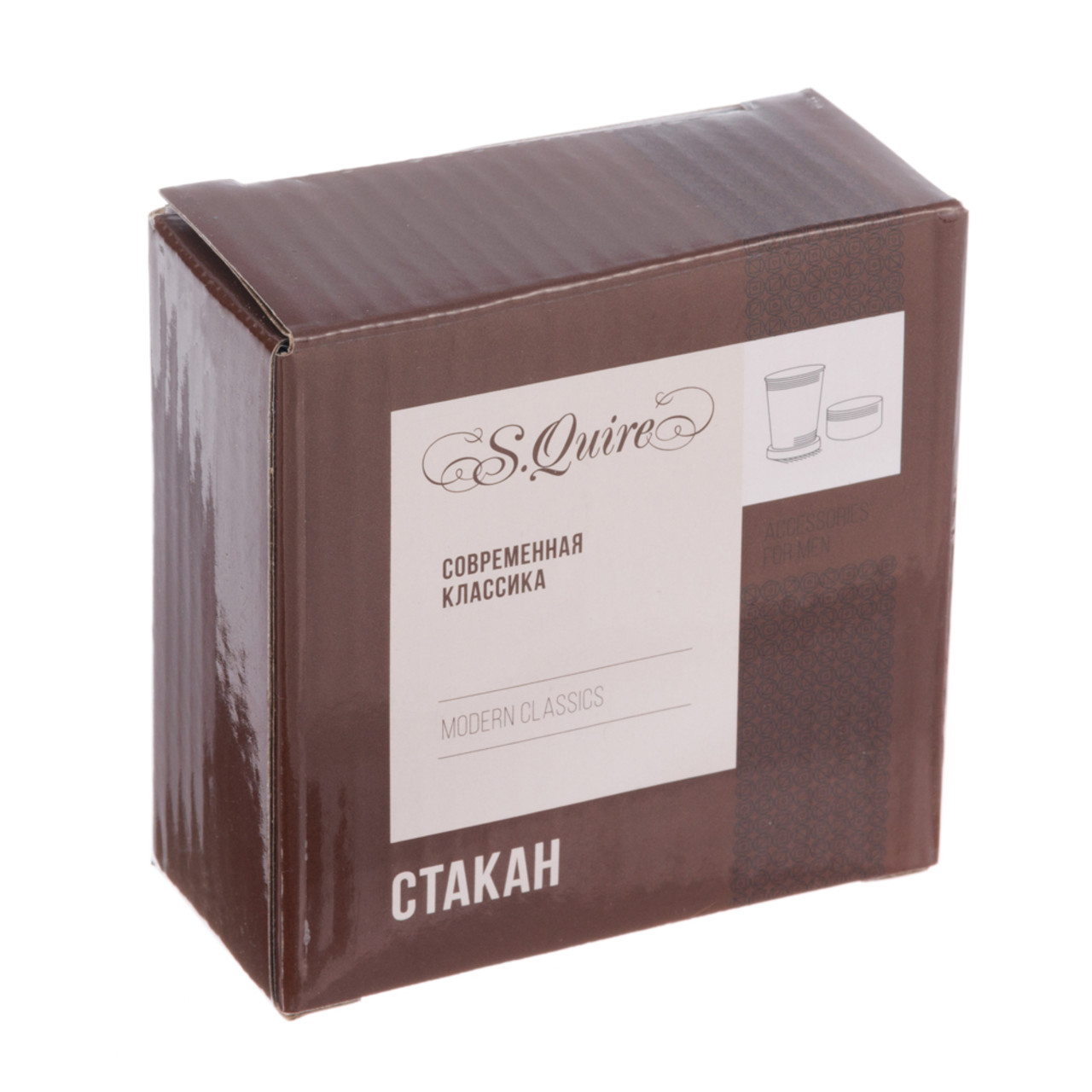 S.Quire складной стакан 3 слоя 0,15 л CA01 нержавеющая сталь