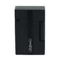 S.Quire зажигалка бензиновая кремниевая FL065-Black Цинковый сплав, черная