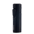 S.Quire турбо зажигалка газовая, двойное пламя, пробойник для сигар 430122-Black Цинковый сплав, черная S.Quire турбо зажигалка газовая, двойное пламя, пробойник для сигар 430122-Black Цинковый сплав, черная