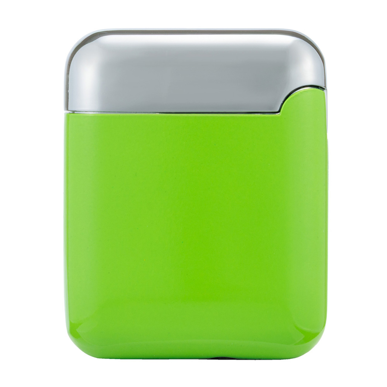 S.Quire турбо зажигалка газовая, двойное пламя FL08-Green Цинковый сплав, зеленая