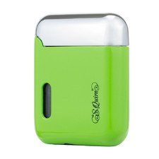 S.Quire турбо зажигалка газовая, двойное пламя FL08-Green Цинковый сплав, зеленая