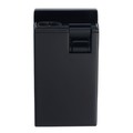 S.Quire турбо зажигалка газовая, двойное пламя, пробойник для сигар FL011-Black Цинковый сплав, черная