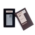 S.Quire турбо зажигалка газовая, двойное пламя, пробойник для сигар FL011-Steel Цинковый сплав, серебристая S.Quire турбо зажигалка газовая, двойное пламя, пробойник для сигар FL011-Steel Цинковый сплав, серебристая