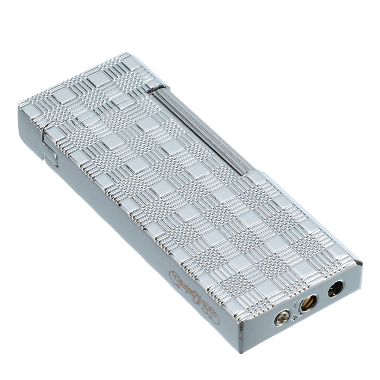 S.Quire зажигалка газовая кремниевая FL02-Steel Цинковый сплав, серебристая