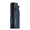 S.Quire турбо зажигалка газовая, тройное пламя, пробойник для сигар FL097- Black Цинковый сплав, черная S.Quire турбо зажигалка газовая, тройное пламя, пробойник для сигар FL097- Black Цинковый сплав, черная