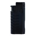 S.Quire турбо зажигалка газовая, тройное пламя, пробойник для сигар FL097- Black Цинковый сплав, черная S.Quire турбо зажигалка газовая, тройное пламя, пробойник для сигар FL097- Black Цинковый сплав, черная