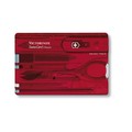 Швейцарская карта Victorinox 0.7100.T SwissCard Lite красный полупрозрачный, коробка подарочная Швейцарская карта Victorinox 0.7100.T SwissCard Lite красный полупрозрачный, коробка подарочная