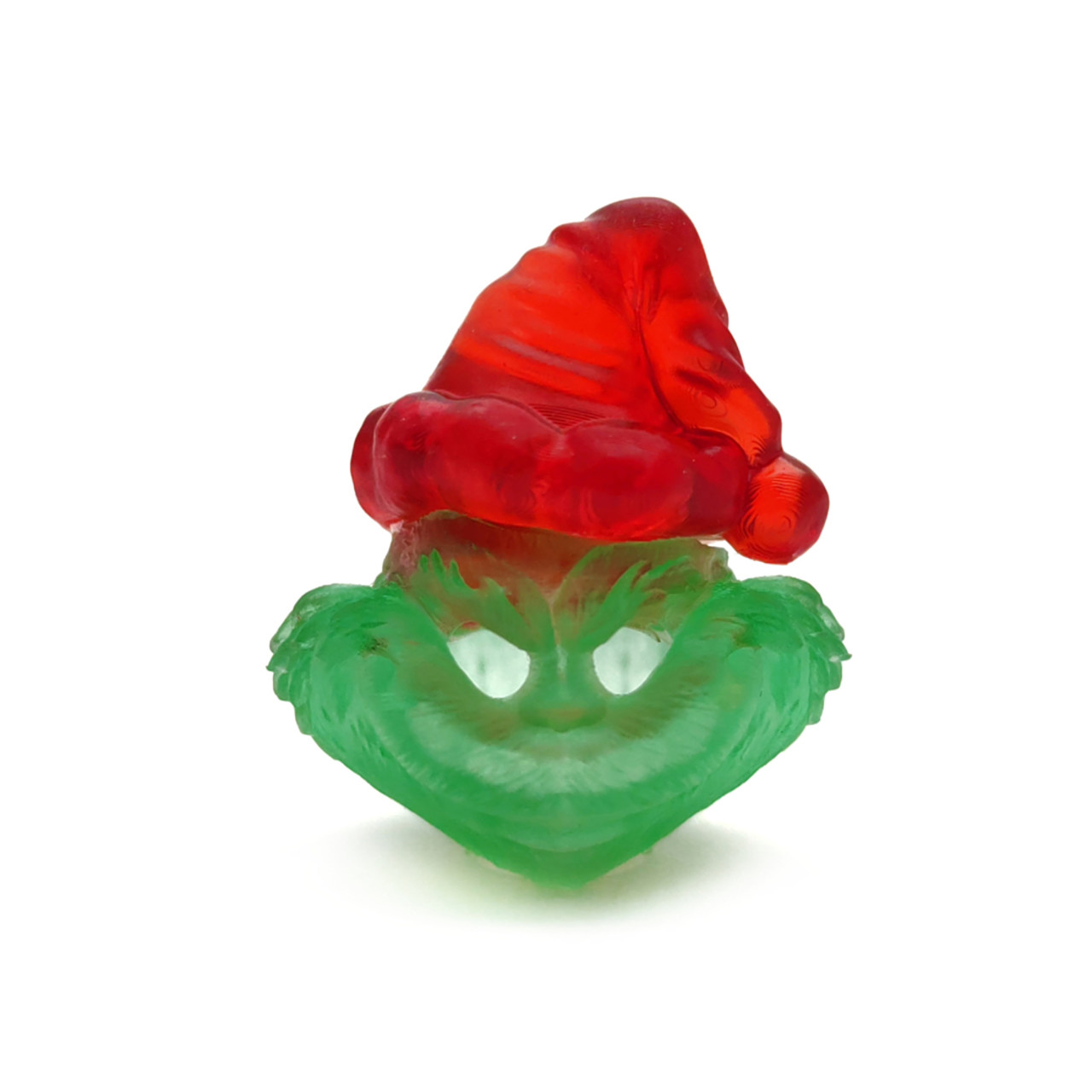 Бусина Mr.Blade Grinch полимер красный и зелёный