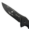 Mr.Blade складной нож Hellcat LE Ghost сталь VG-10 блэквош, гравировка, рукоять G10 чёрный