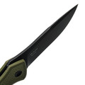 Mr.Blade складной нож Hellcat Mini сталь S35VN блэквош, рукоять G10 олива