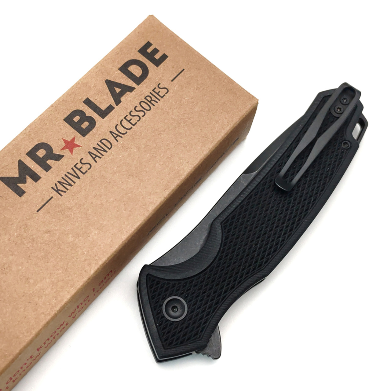 Mr.Blade складной нож Hellcat Mini сталь S35VN блэквош, рукоять G10 чёрный