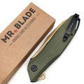 Mr.Blade складной нож Hemnes Gen.2 сталь D2 PVD золотистый, рукоять G10 олива Mr.Blade складной нож Hemnes Gen.2 сталь D2 PVD золотистый, рукоять G10 олива