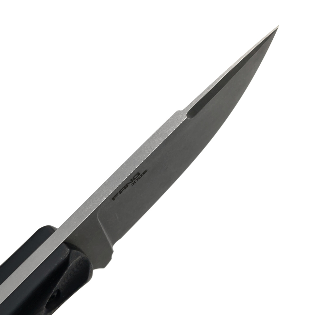 N.C.Custom нож Fang сталь X105 стоунвош, рукоять G10 black