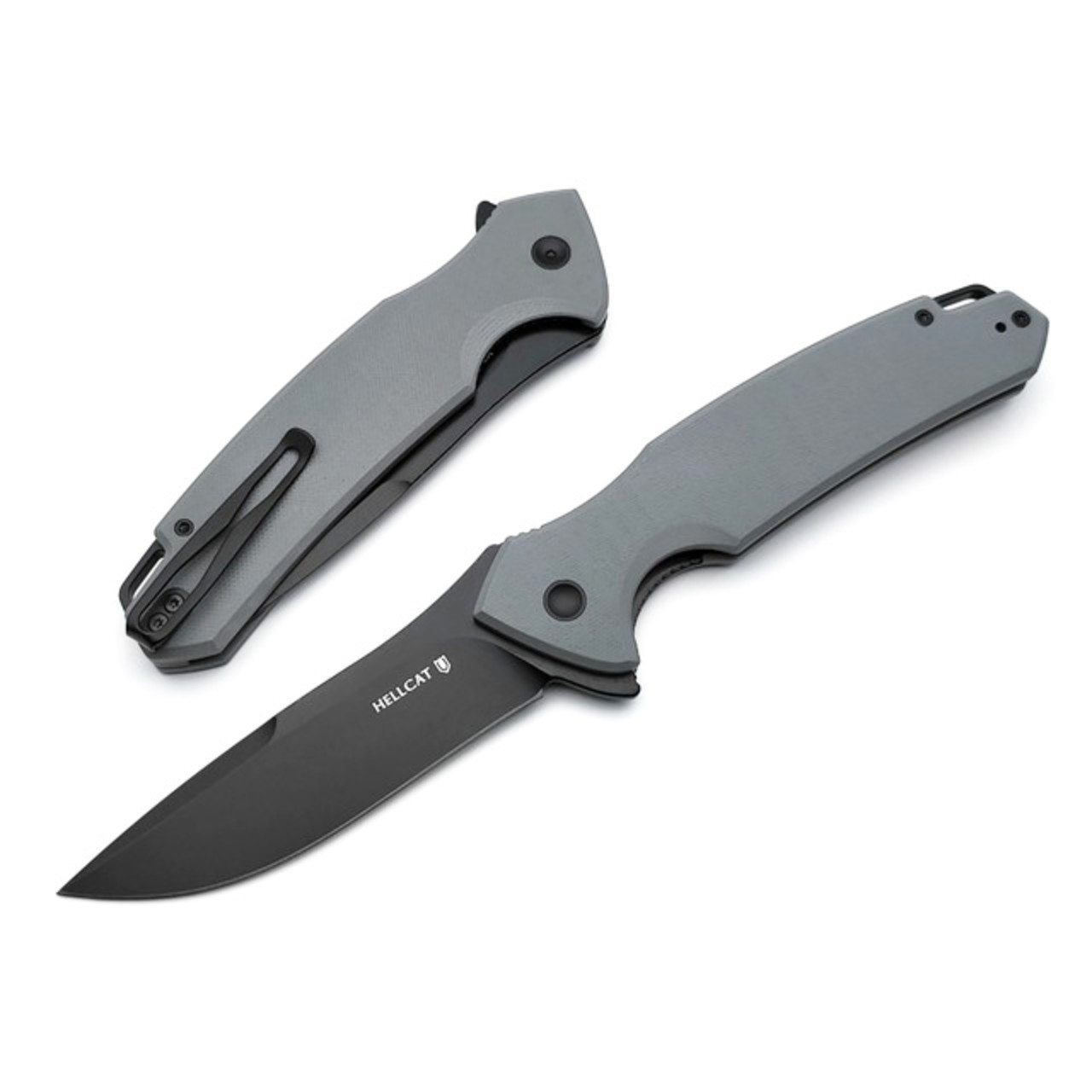 Mr.Blade складной нож Hellcat сталь VG-10 блэквош, рукоять G10 grey