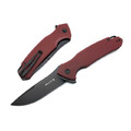 Mr.Blade складной нож Hellcat Mini сталь VG-10 блэквош, рукоять G10 burgundy Mr.Blade складной нож Hellcat Mini сталь VG-10 блэквош, рукоять G10 burgundy